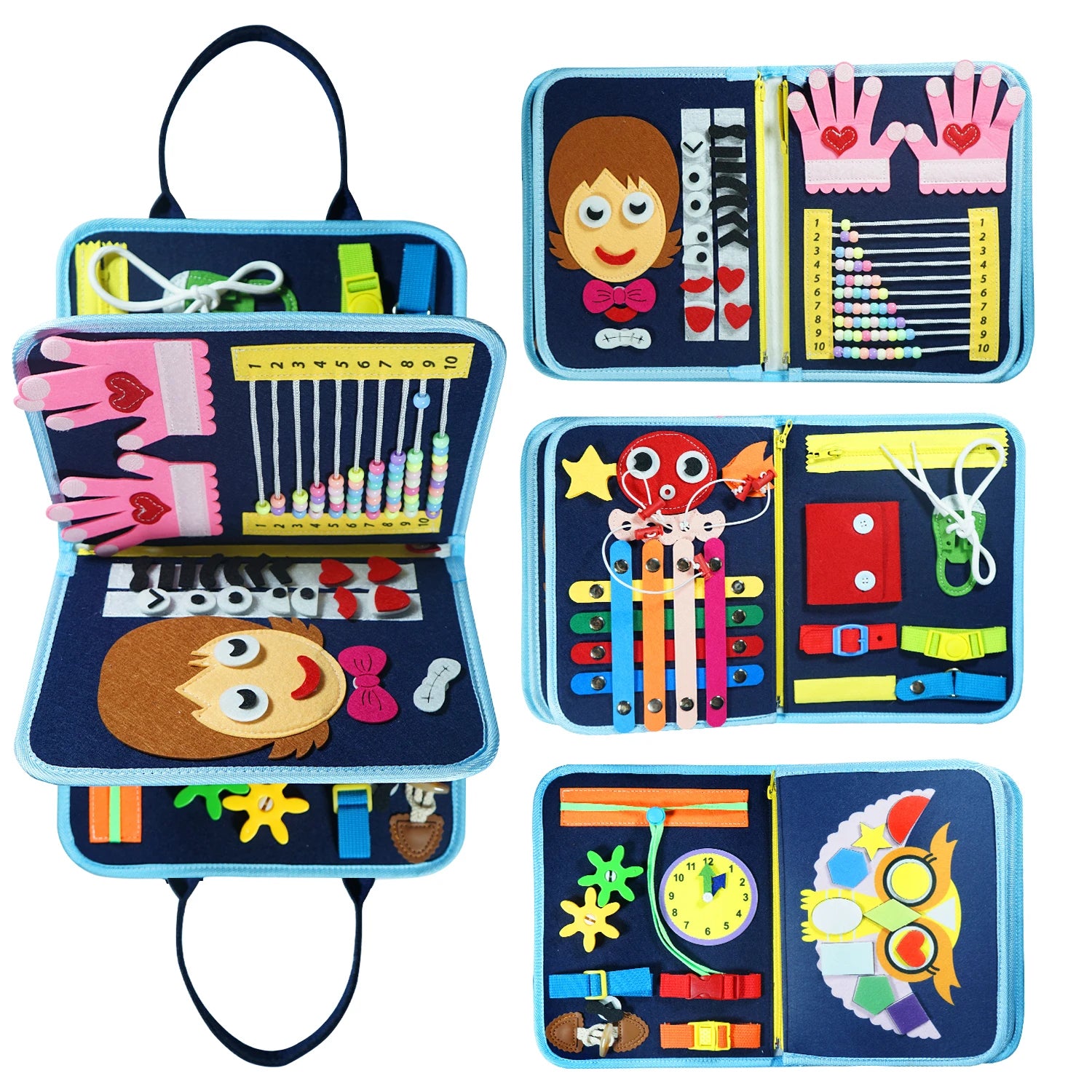 Livre d’Activités Montessori en Feutre