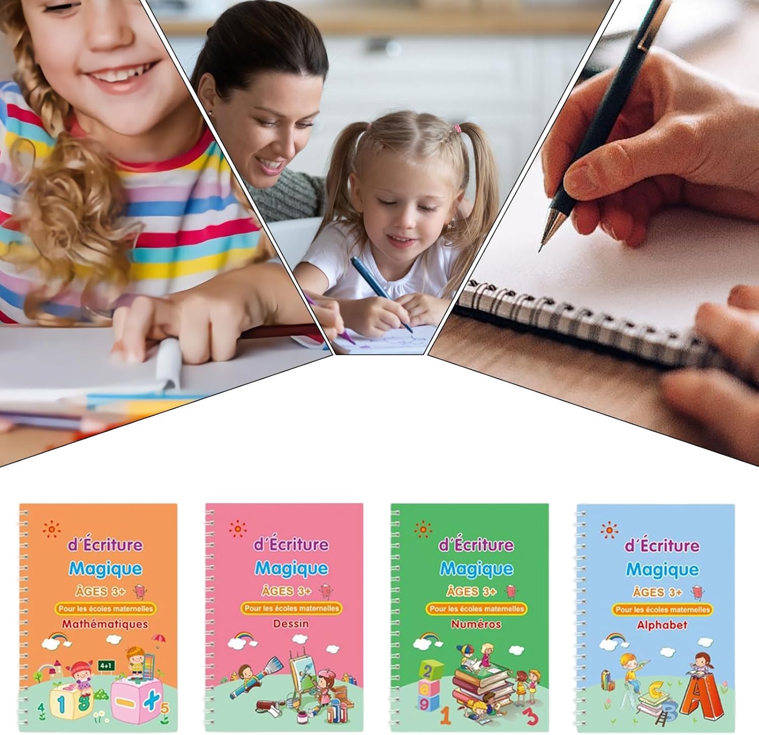 MagicTrace Cahiers Réutilisables