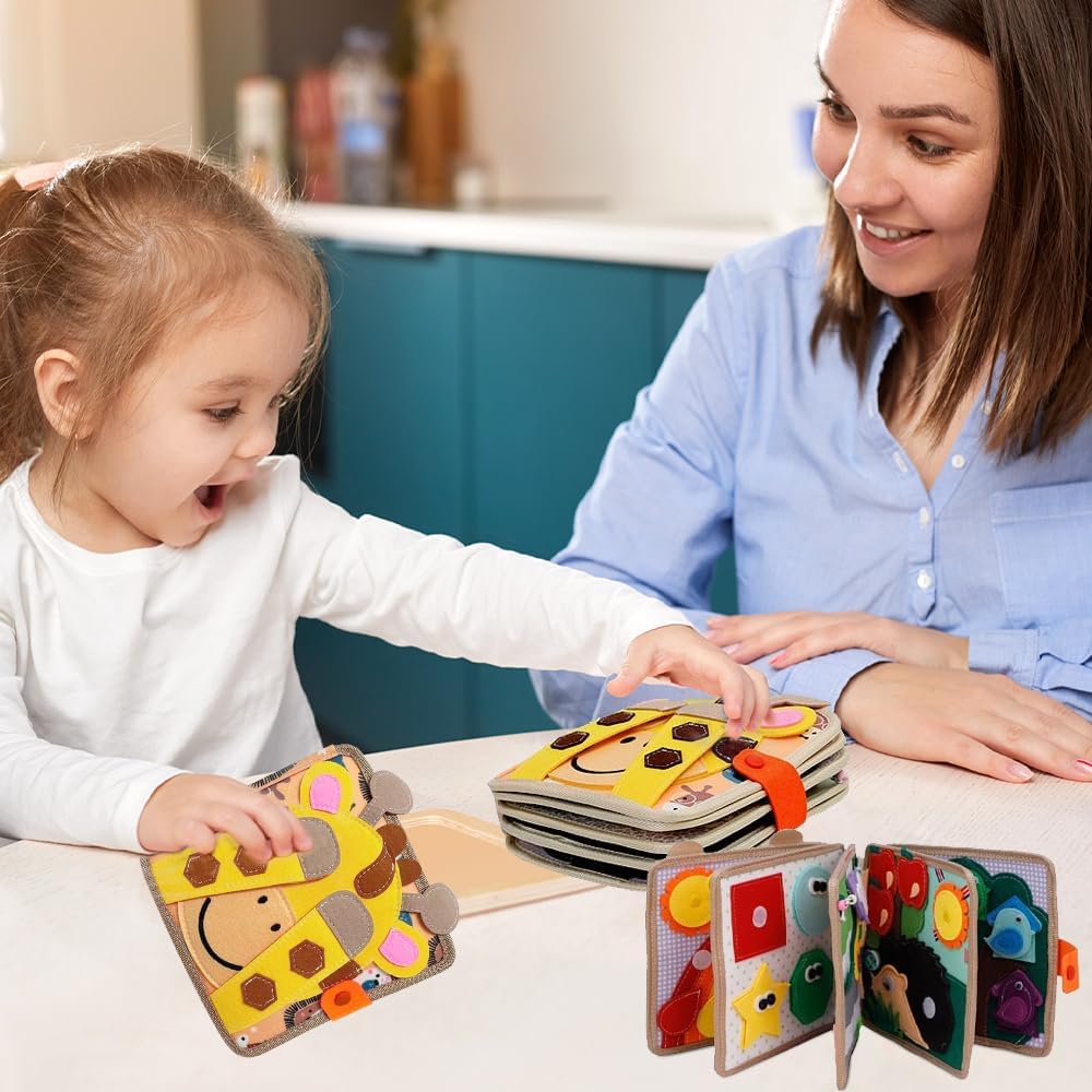 Livre d’Activités Montessori en Feutre