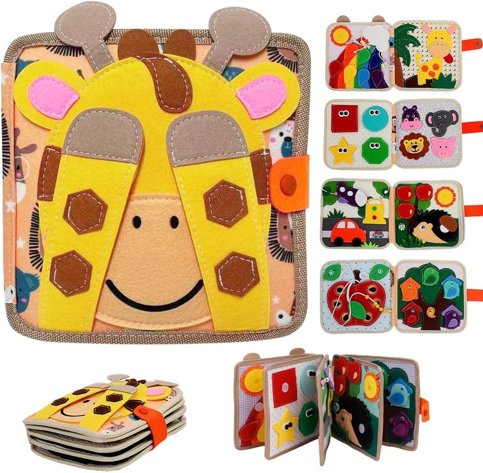 Livre d’Activités Montessori en Feutre