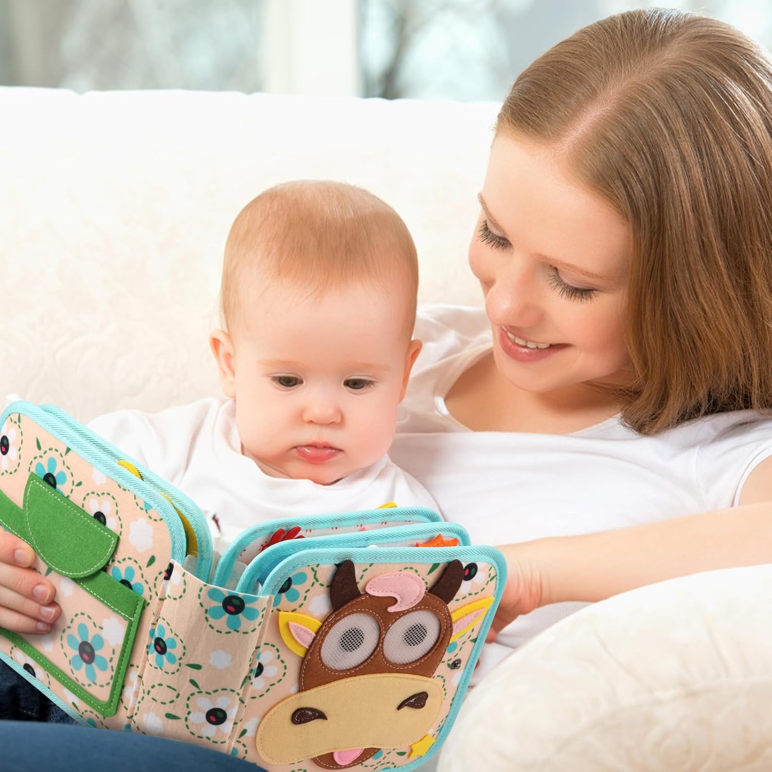 Libro di attività in feltro Montessori