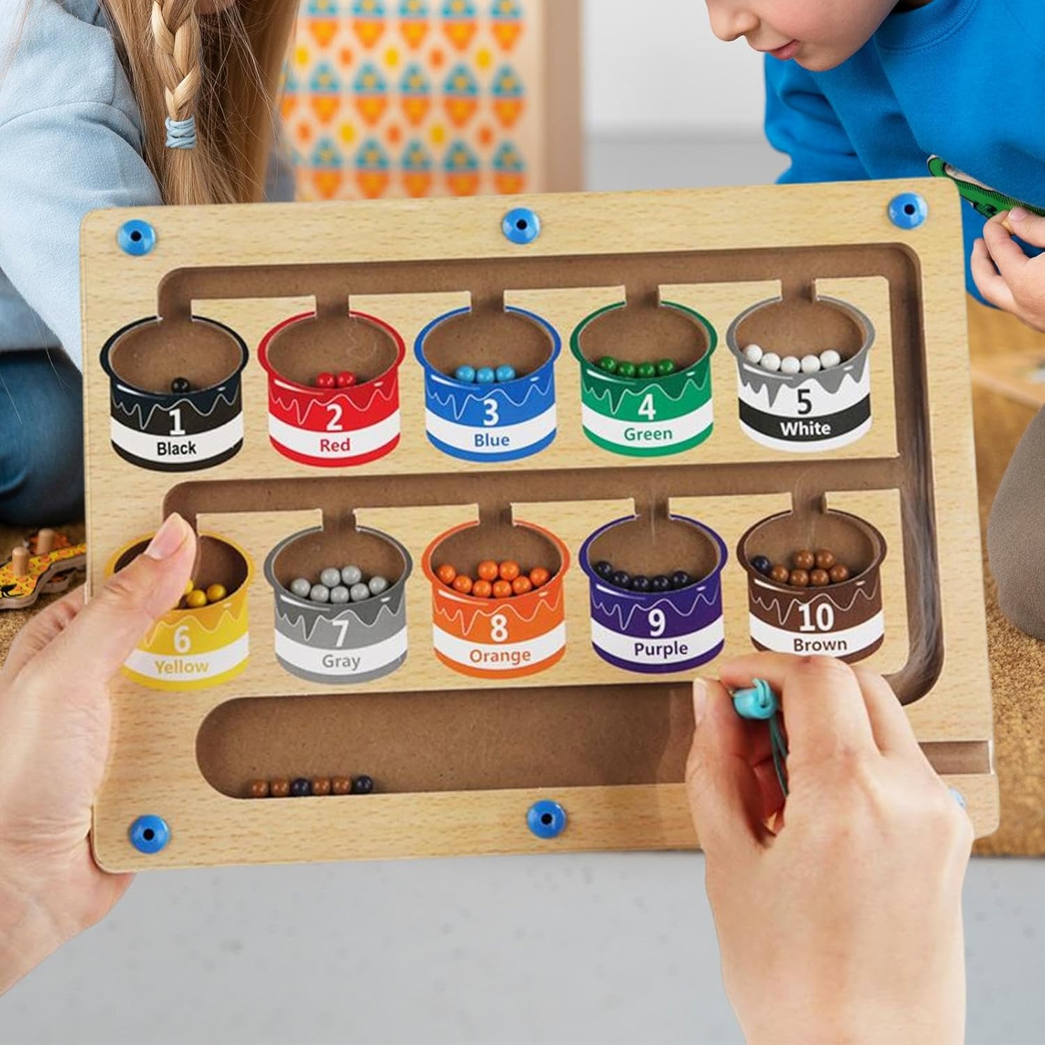 Planche Montessori Éducative