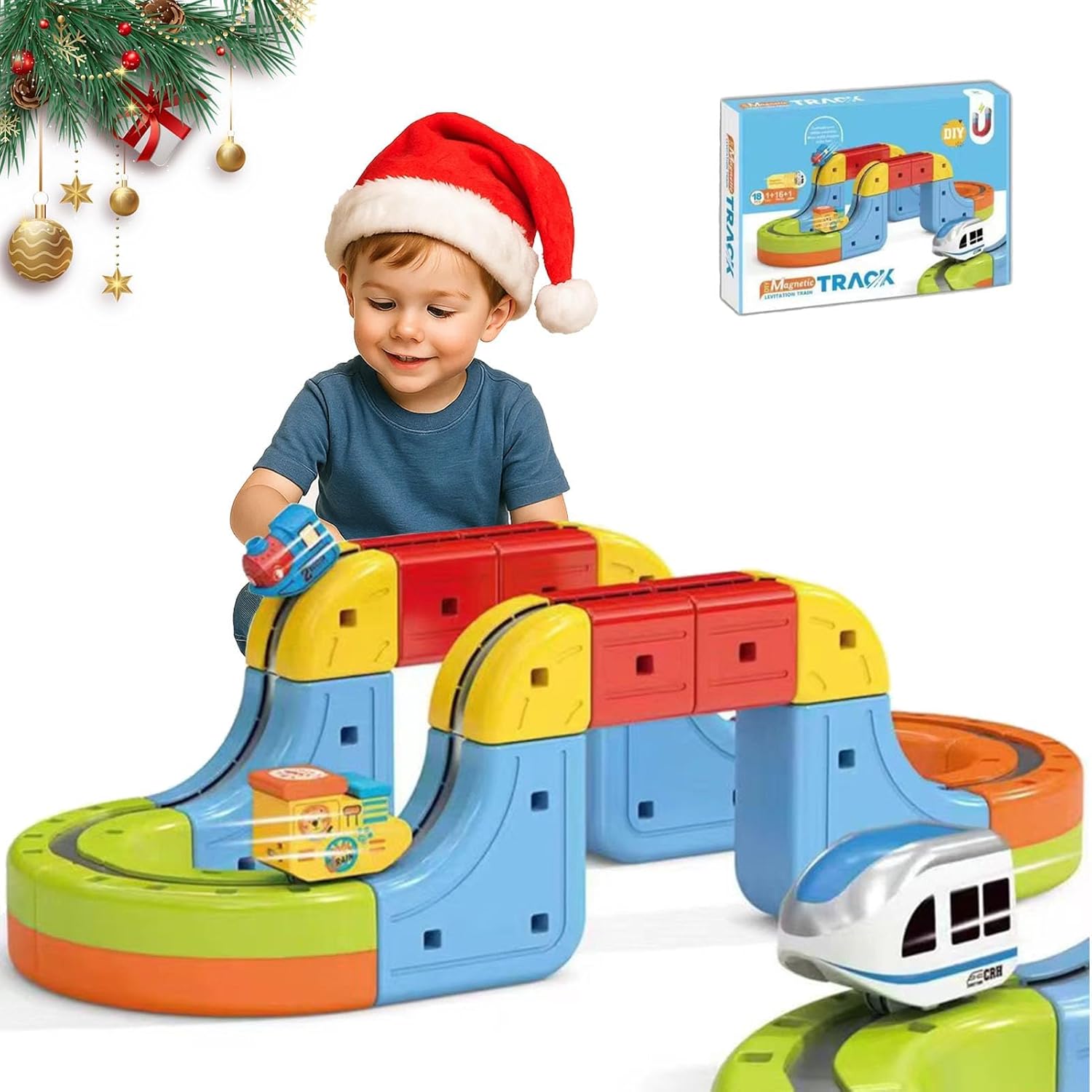 CubeTrack – Circuit de Train Magnétique Évolutif