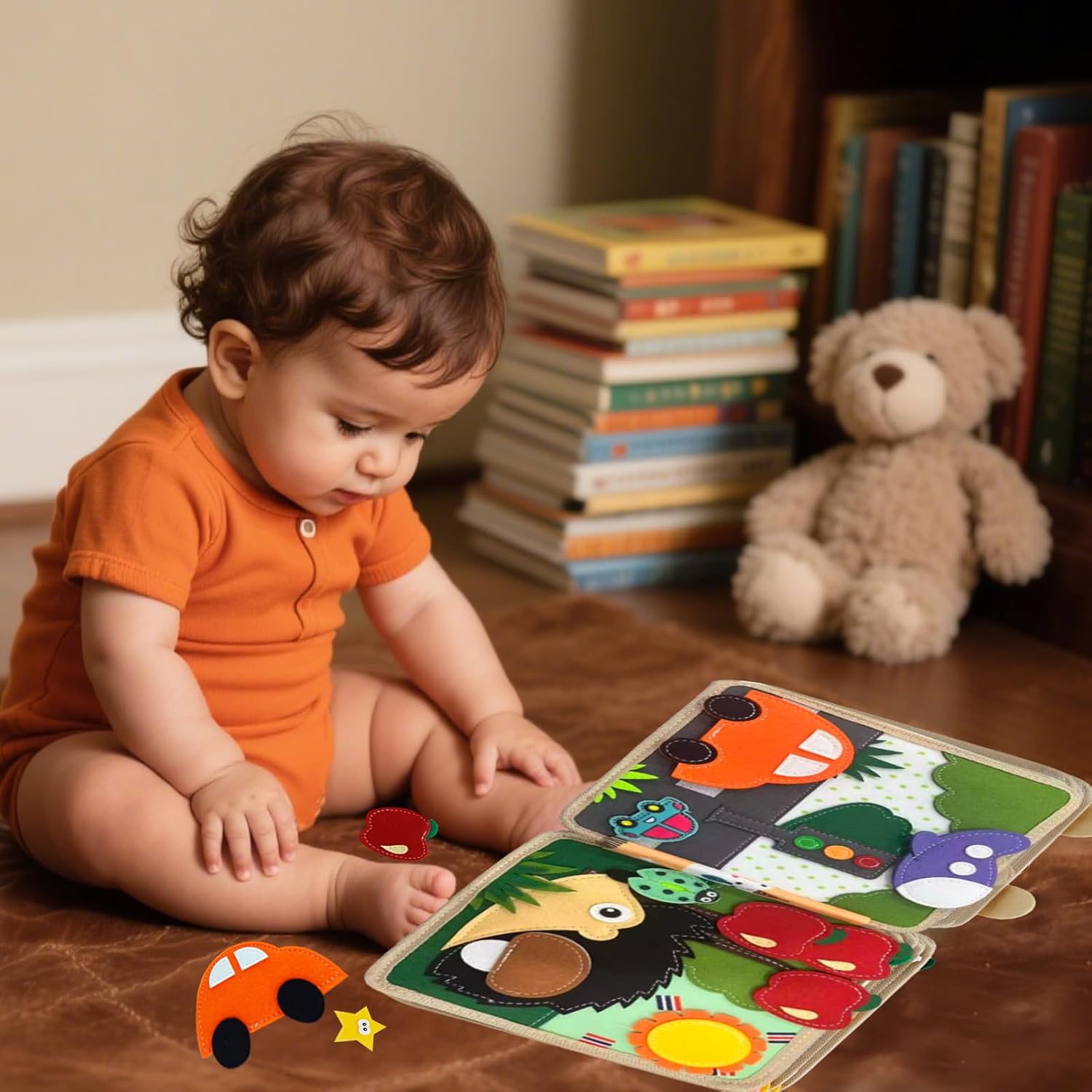 Livre d’Activités Montessori en Feutre