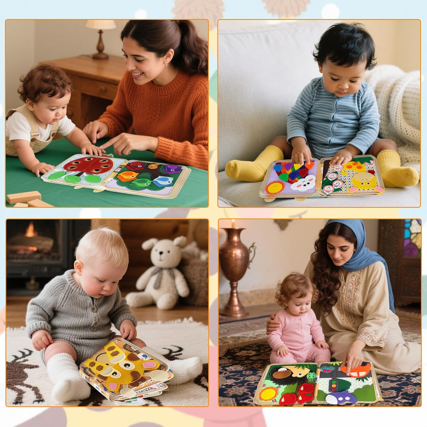 Livre d’Activités Montessori en Feutre