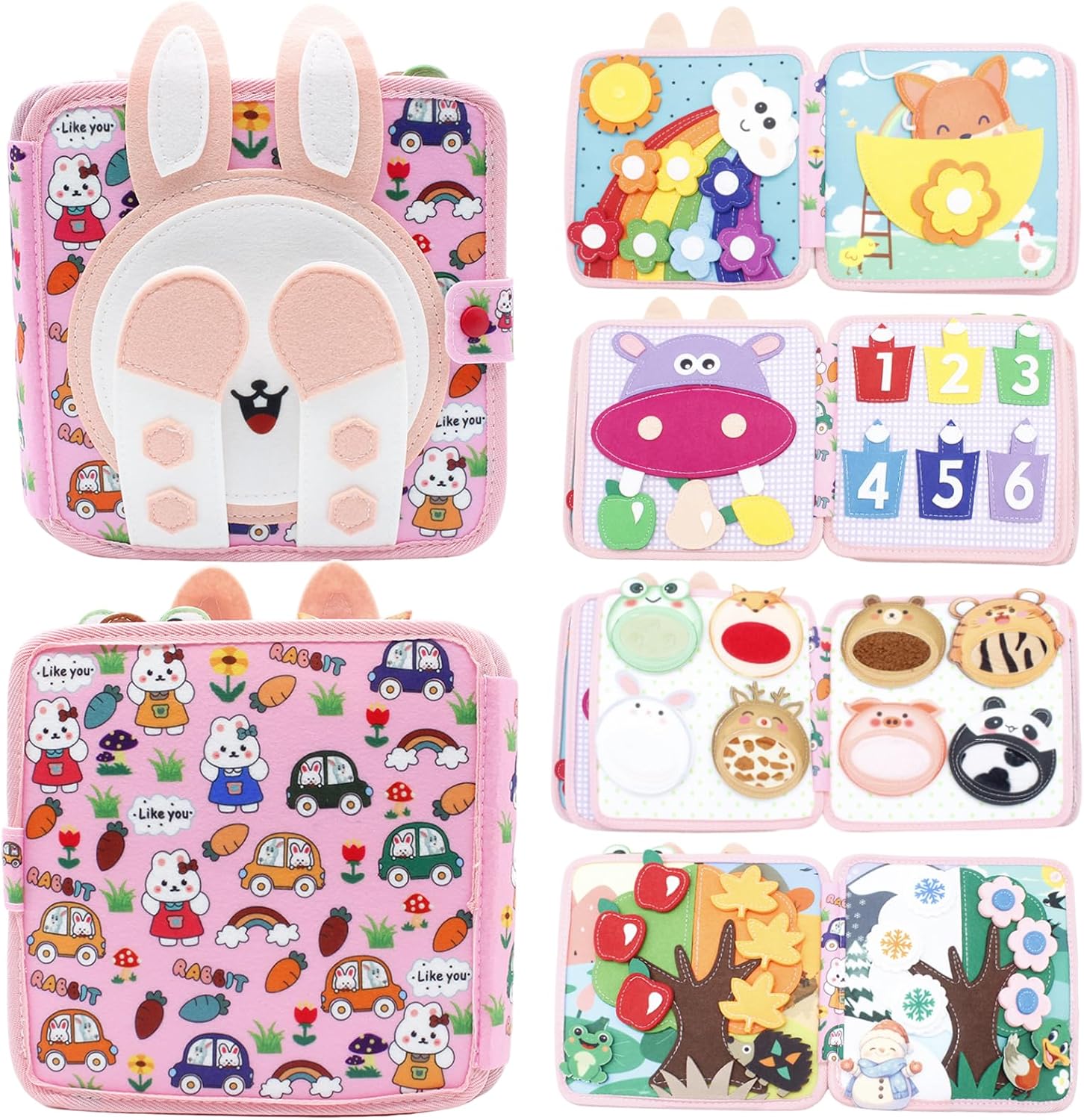 Livre d’Activités Montessori en Feutre