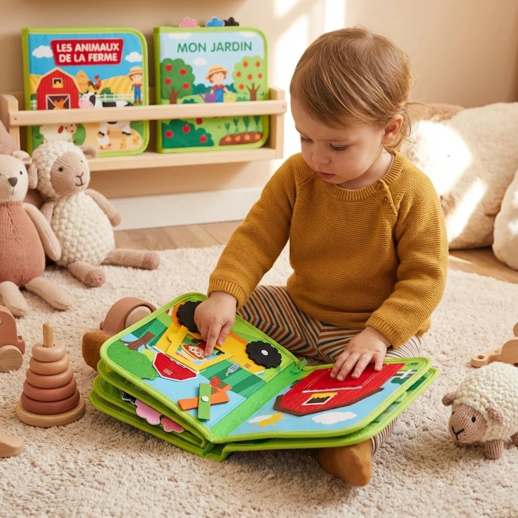 Livre d’Activités Montessori en Feutre