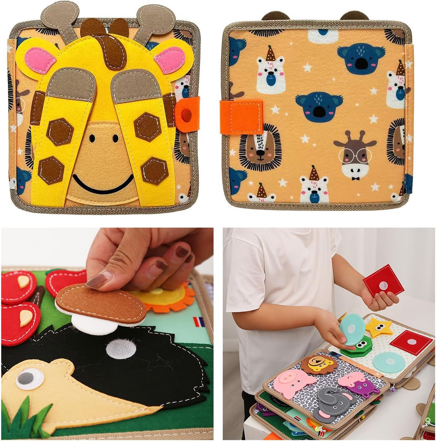 Livre d’Activités Montessori en Feutre