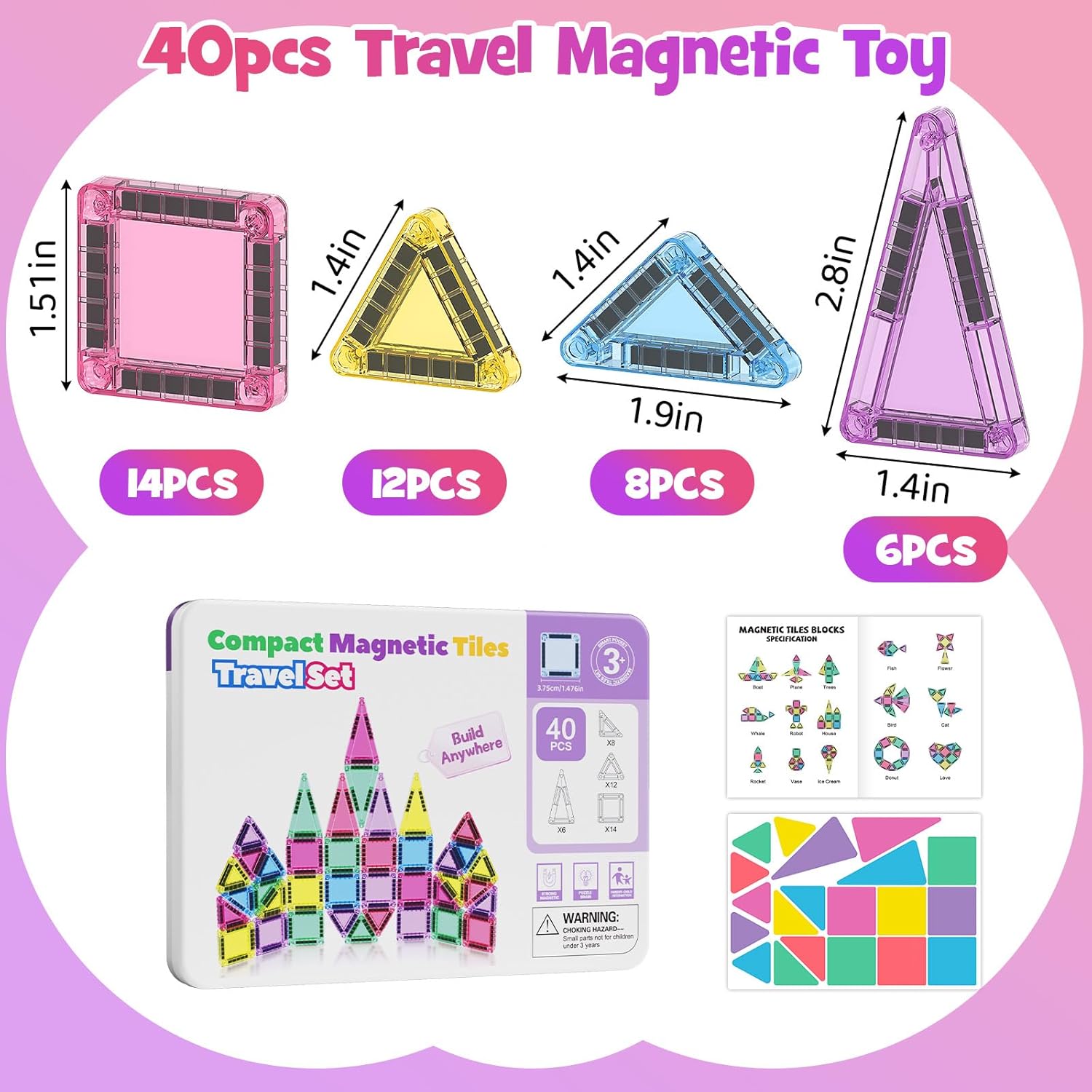 MagnetiBox Mini Blocs magnétiques